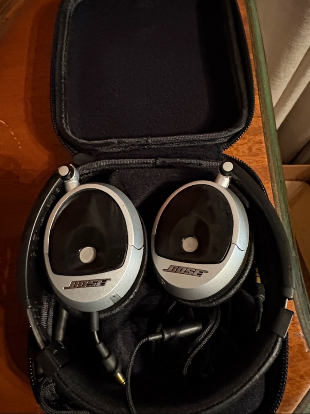 Bose Foldable Over-Ear Headphones in Black & Silver